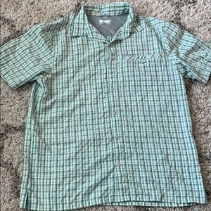 Columbia short sleeve button down